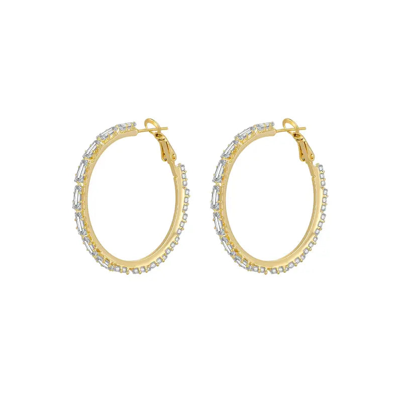 Torza Layered Hoop Ear Rings