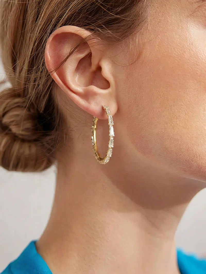 Torza Layered Hoop Ear Rings