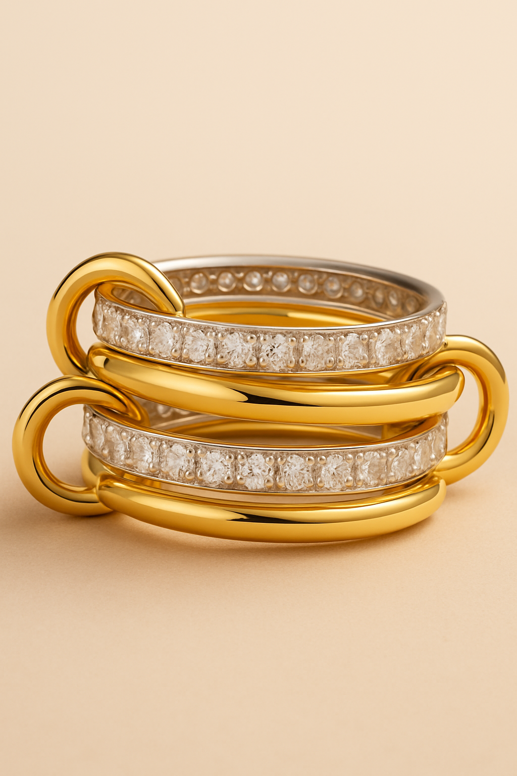 Torza Stacked Rings