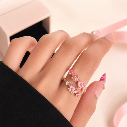 Pink Blossom Ring