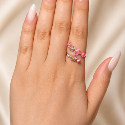 Pink Blossom Ring
