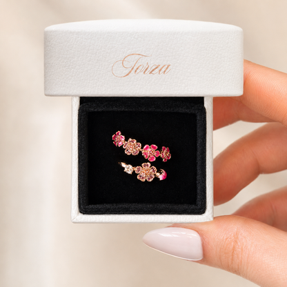 Pink Blossom Ring