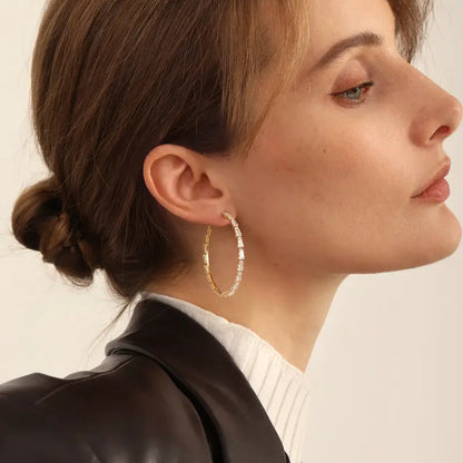 Torza Layered Hoop Ear Rings
