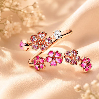 Peach Blossom Ring