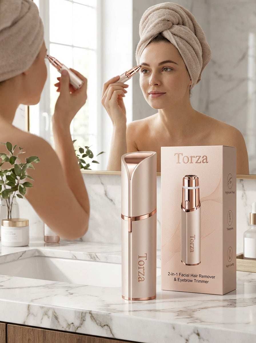 Torza™ 2 in 1 Facial Hair Remover