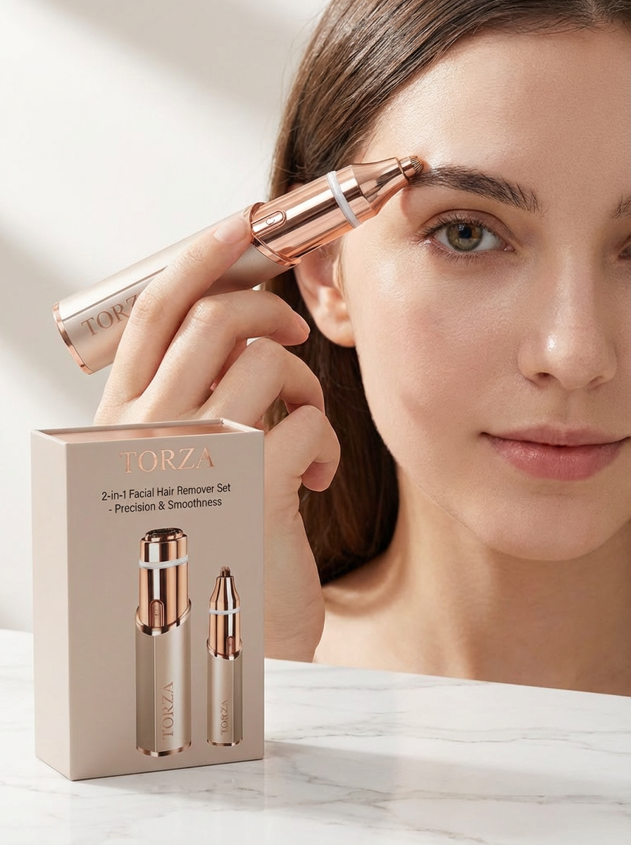 Torza™ 2 in 1 Facial Hair Remover