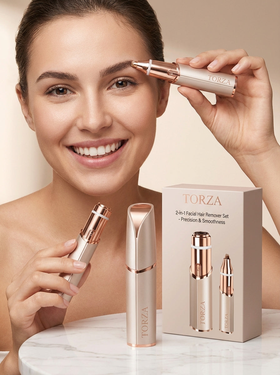 Torza™ 2 in 1 Facial Hair Remover