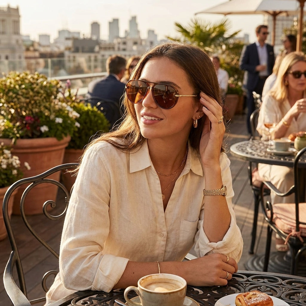 Torza Aviator Sunglasses