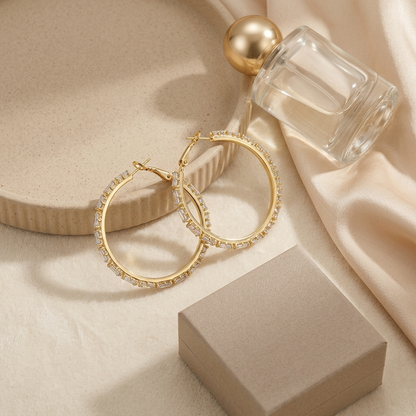 Torza Layered Hoop Ear Rings