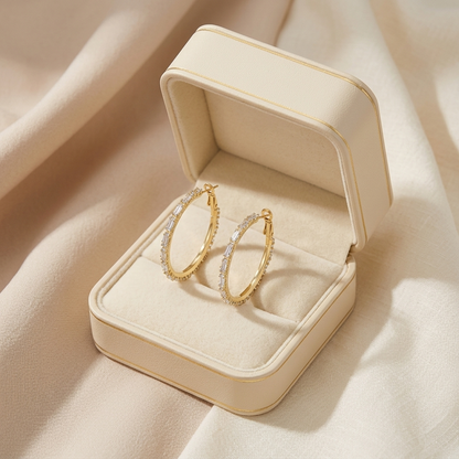 Torza Layered Hoop Ear Rings
