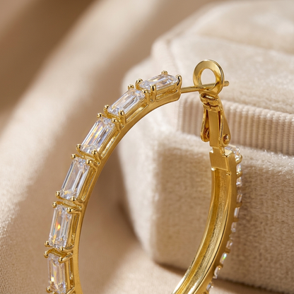 Torza Layered Hoop Ear Rings