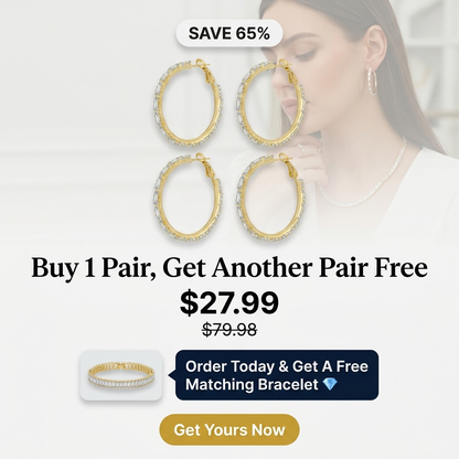 Torza Layered Hoop Ear Rings