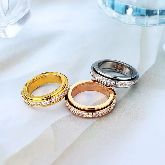 The Serenity Spinner™ Anxiety Ring