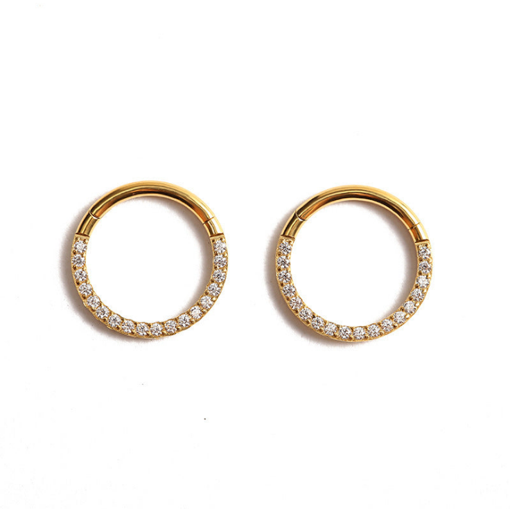 Triple Sided Nose Ring